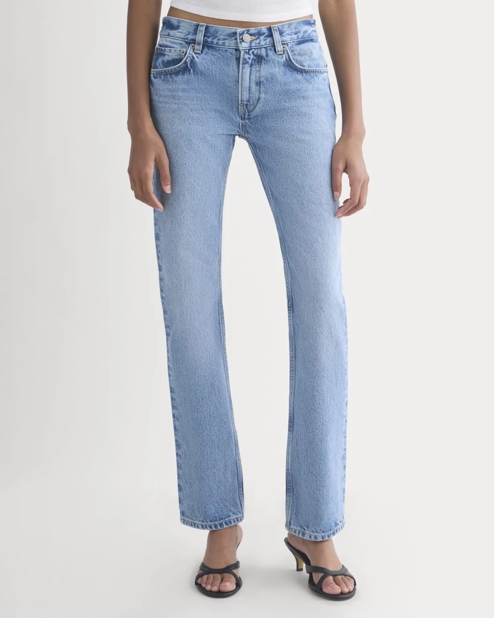 Everlane x Elena Bonvicini Highland Low-Rise Cigarette Jean | Crystal Cove Indig (8)