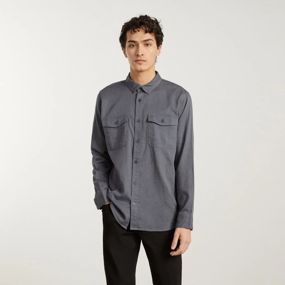 The Long-Sleeve Summer Shirt | Slate (5)