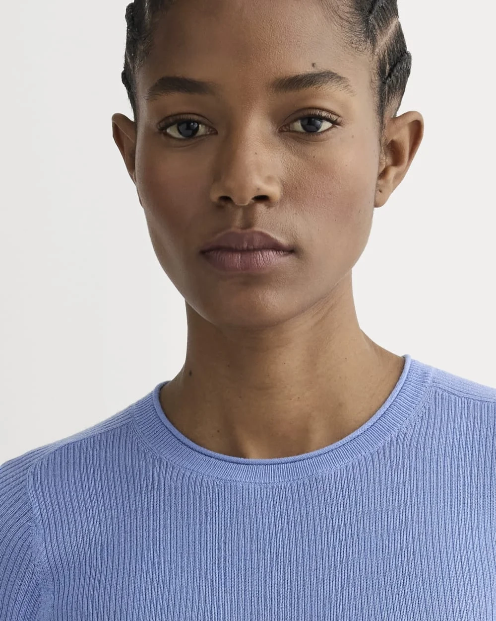 The Sweater Tee in Ultrasoft Merino | Bluebell (5)