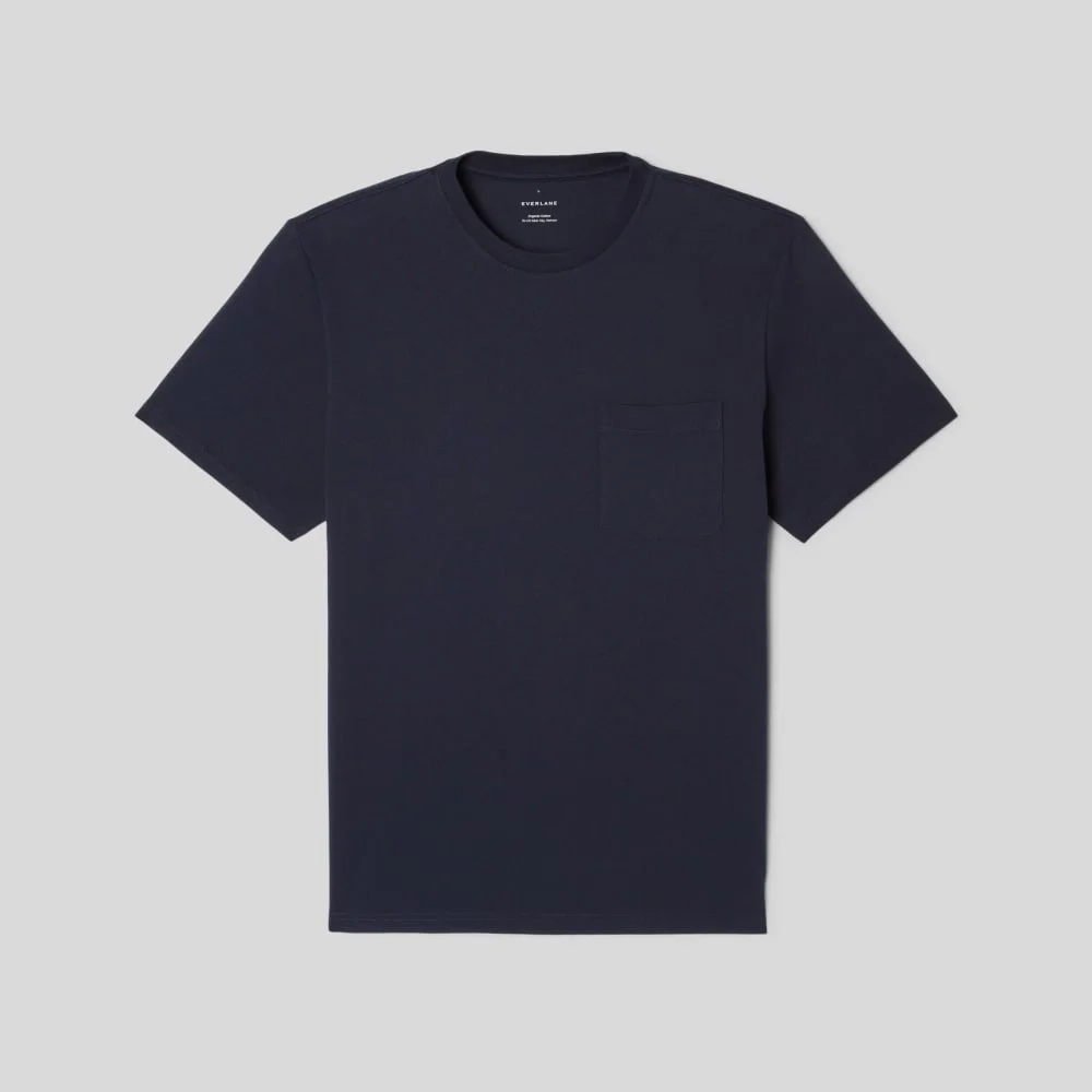 The Premium-Weight Pocket Tee | Uniform | Deep Navy (5)