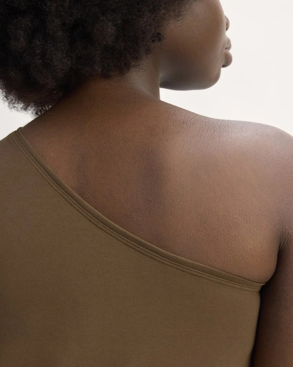 The Form One-Shoulder Tank | Cocoa (5)
