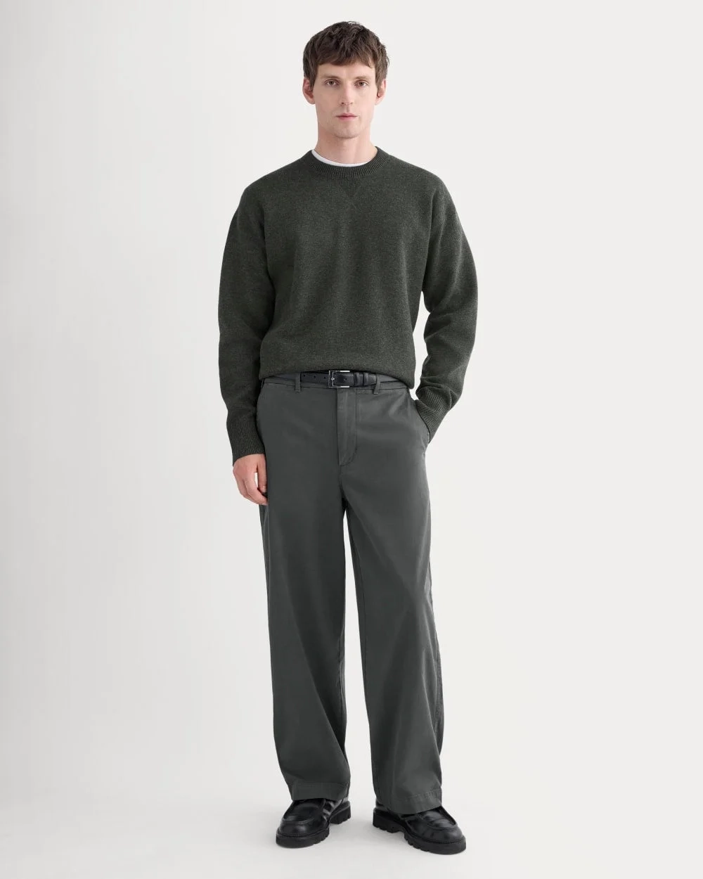 Baggy Chino | Washed Black | 32L