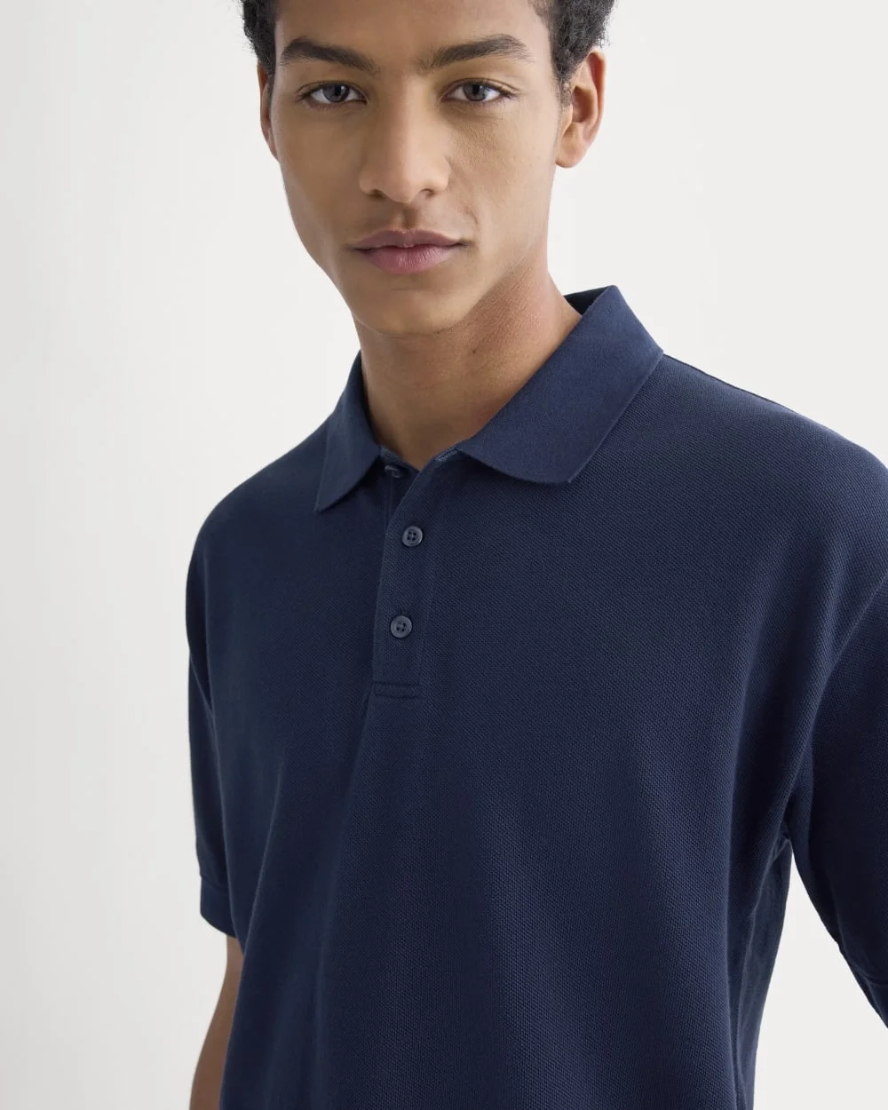Classic Piqué Polo | Navy (5)