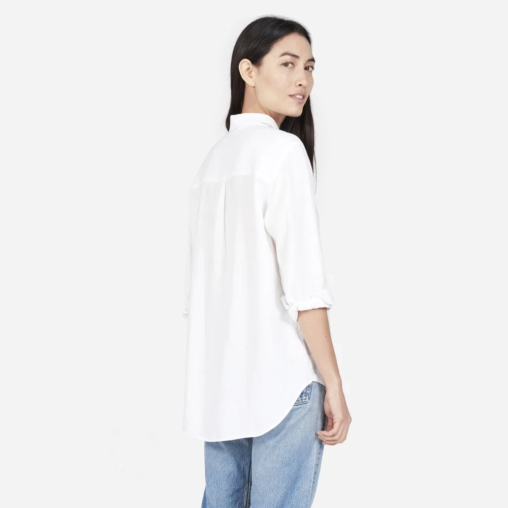 The Must-Have Shirt in Linen | White (7)