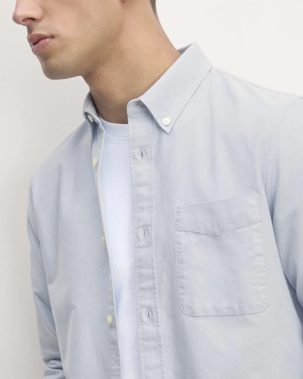 The Slim Oxford Shirt | Light Blue | Standard (4)