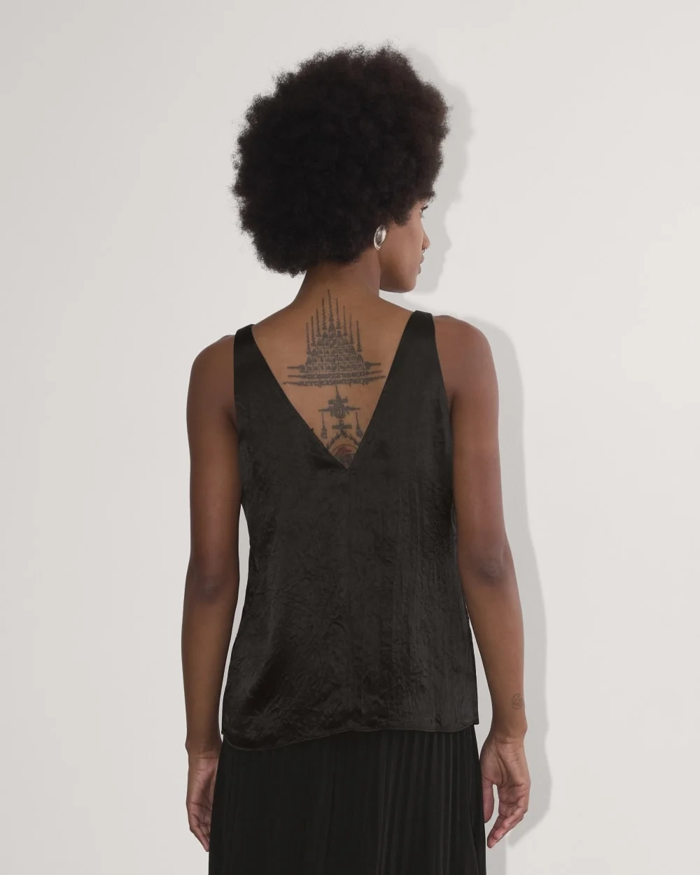 The Satin Tank | Black (6)