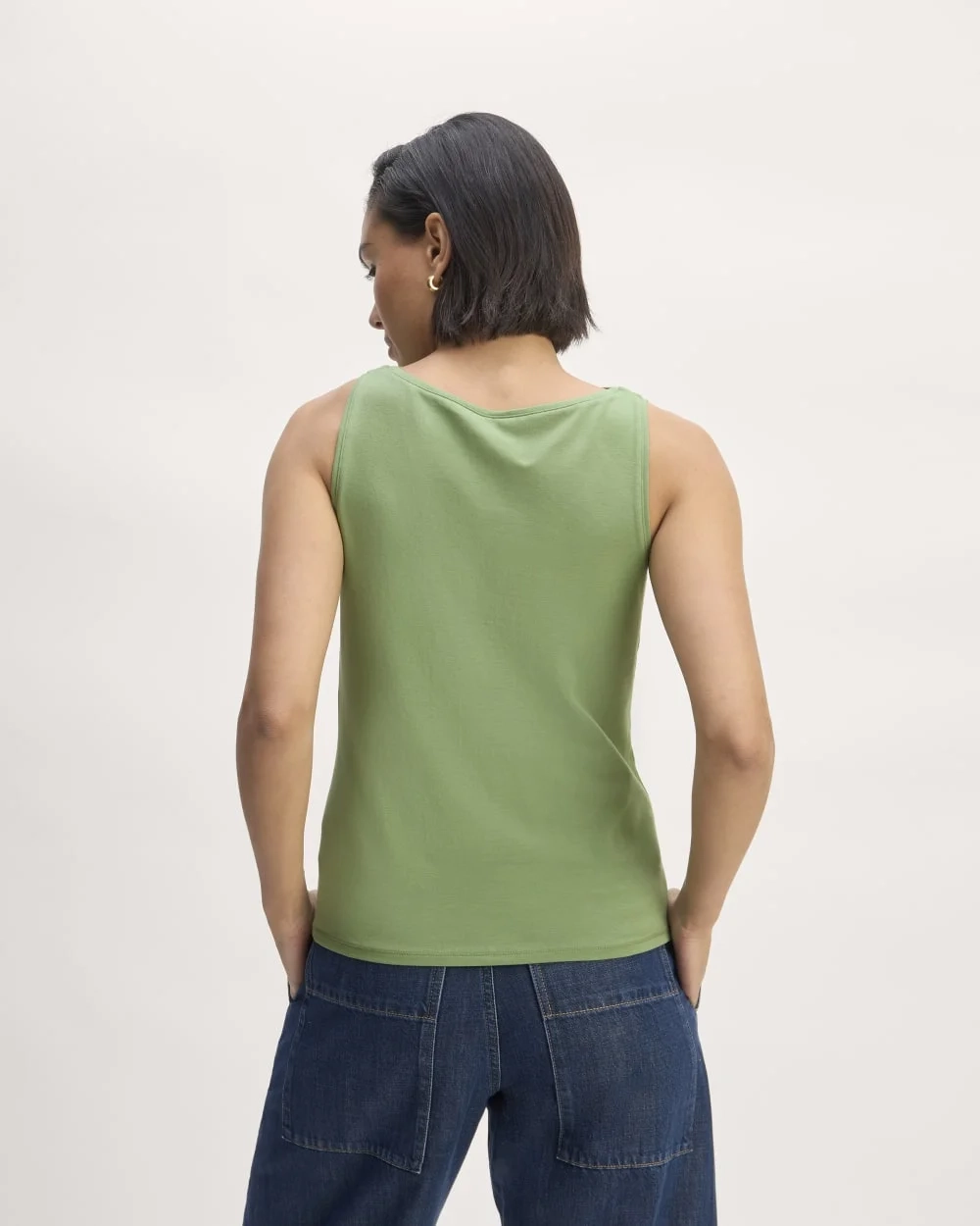 The Form Boatneck Tank | Jade Green (5)