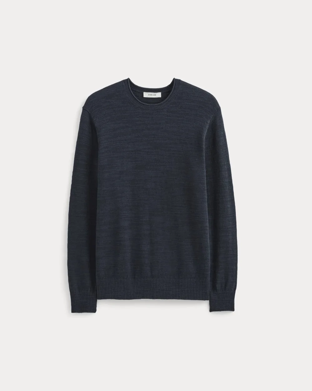 The Cotton Linen Pullover | Navy (5)