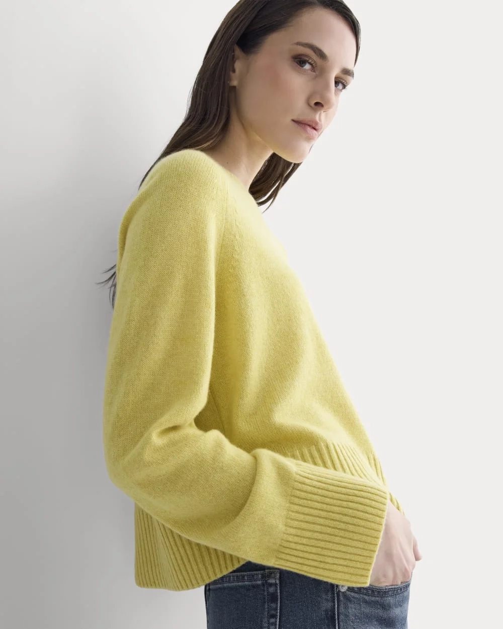 The Boxy Crew in Cashmere | Double Cream Heather (6)