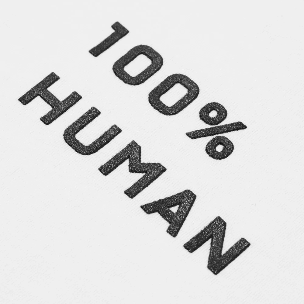 The 100% Human® Crew | White (3)