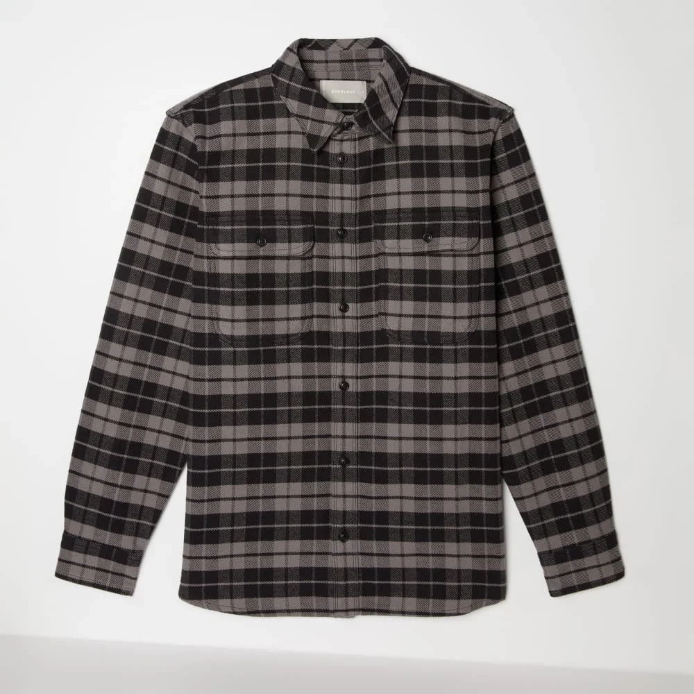 The Heavyweight Overshirt | Uniform | Pewter Plaid (5)