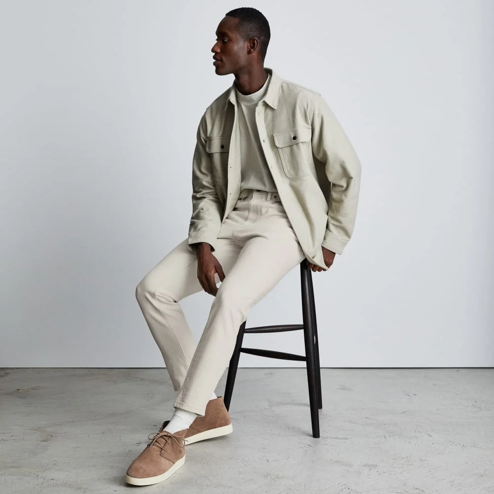 The Organic Cotton Slim-Fit Jean | Ecru (6)
