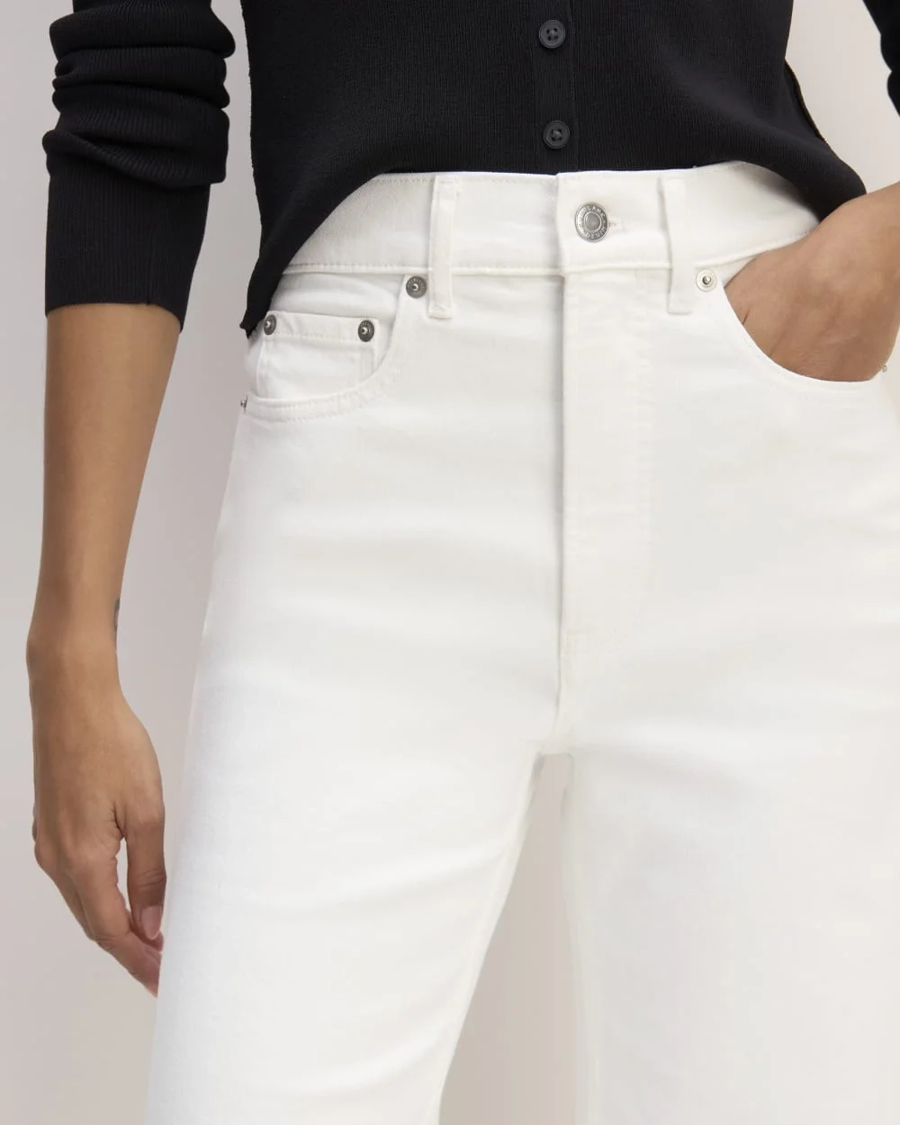 The Way-High® Sailor Jean | Bright White | 27.5" Inseam (5)