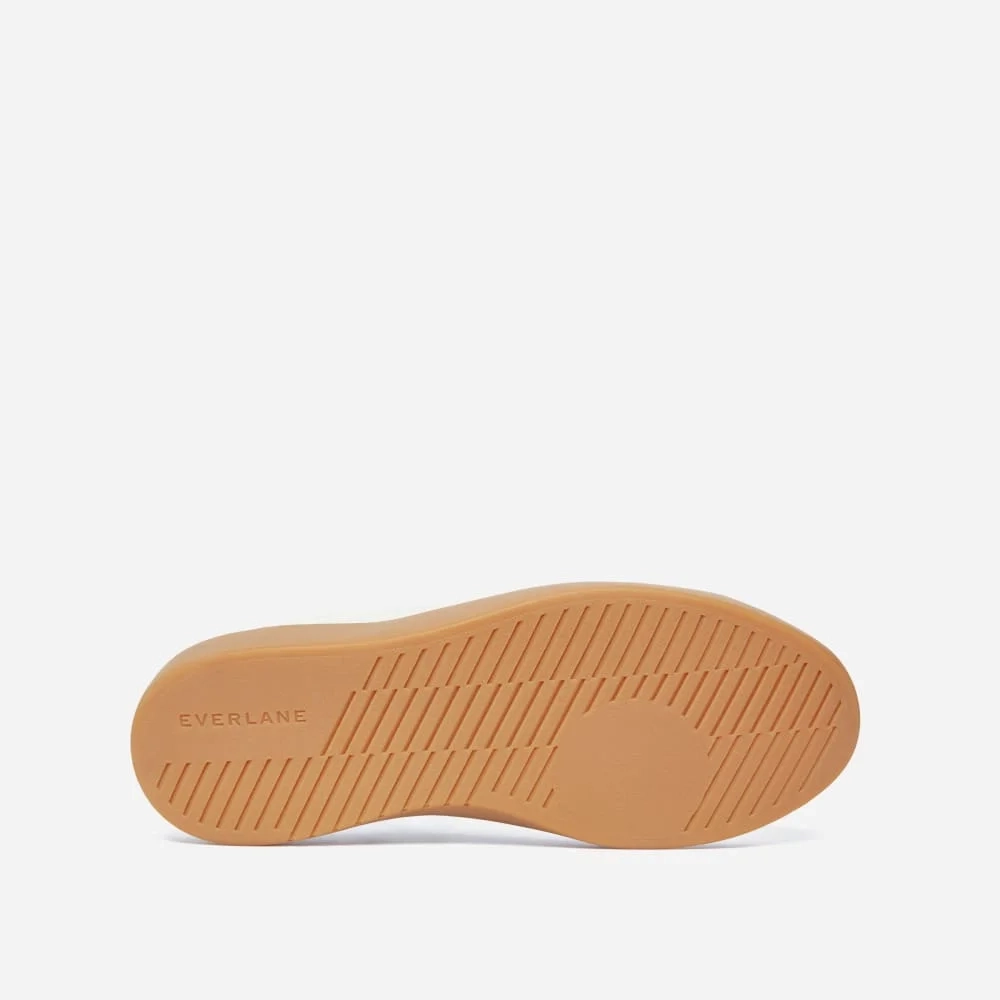 The ReLeather® Tennis Shoe  | White / Gum Sole (8)