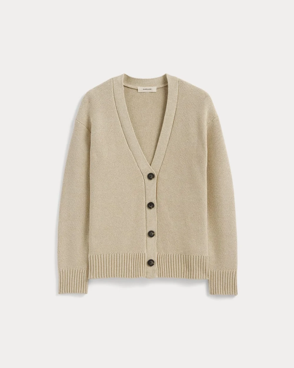 The Cotton Honeycomb Cardigan | Mojave Desert / Natural (5)