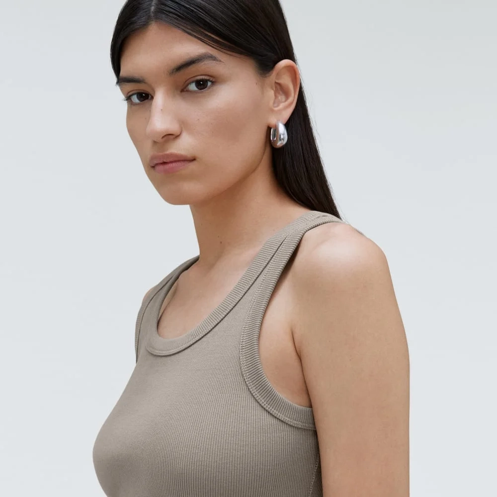 The ’90s Rib Dress | Clay (5)