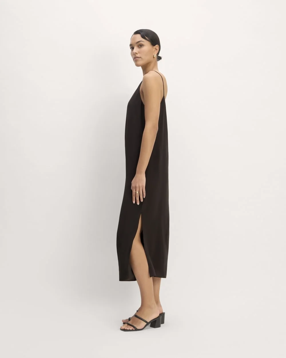 The Summer Slip Dress | Black (6)