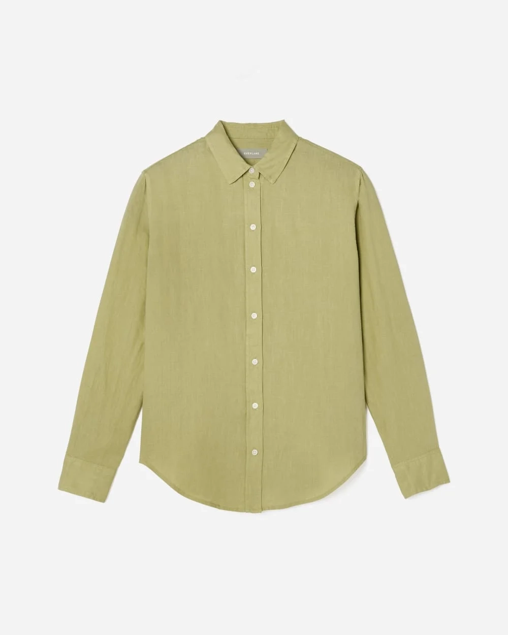 The Must-Have Shirt in Linen | Leek (6)