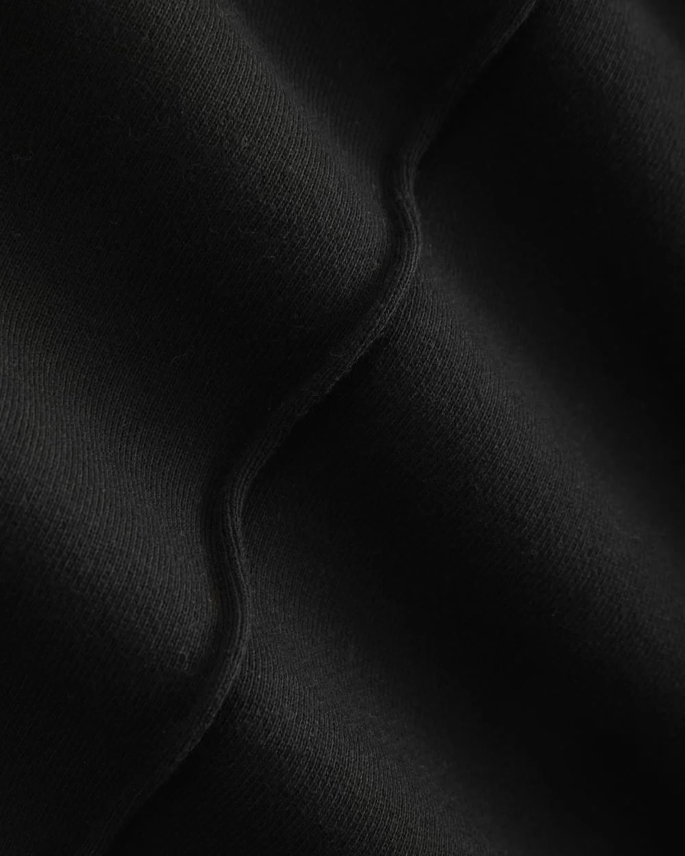 Lightweight Terry Pintuck Sweatpant | Black (4)