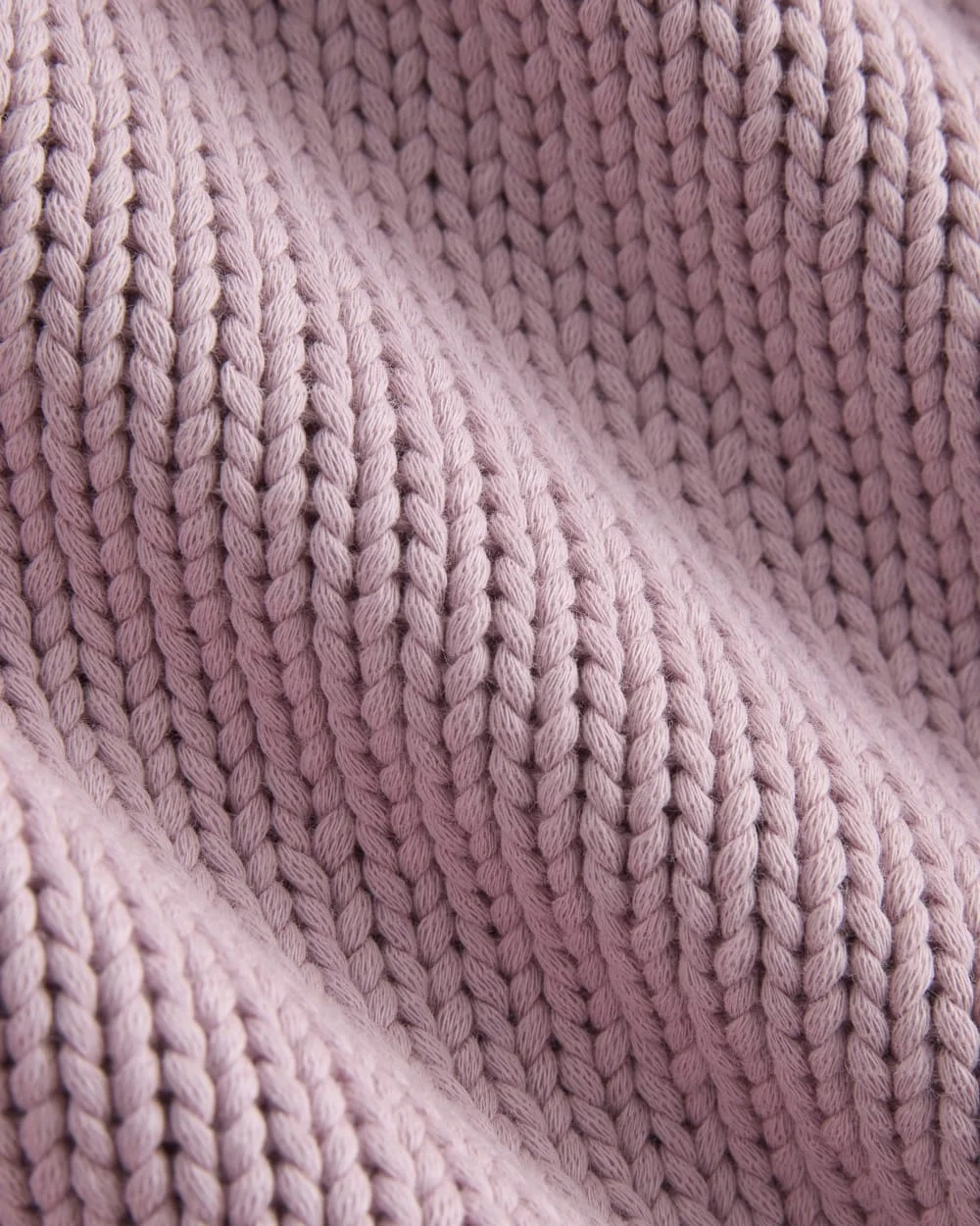 Oversized Cocoon Crew in Elevated Cotton | Burnished Lilac (5)