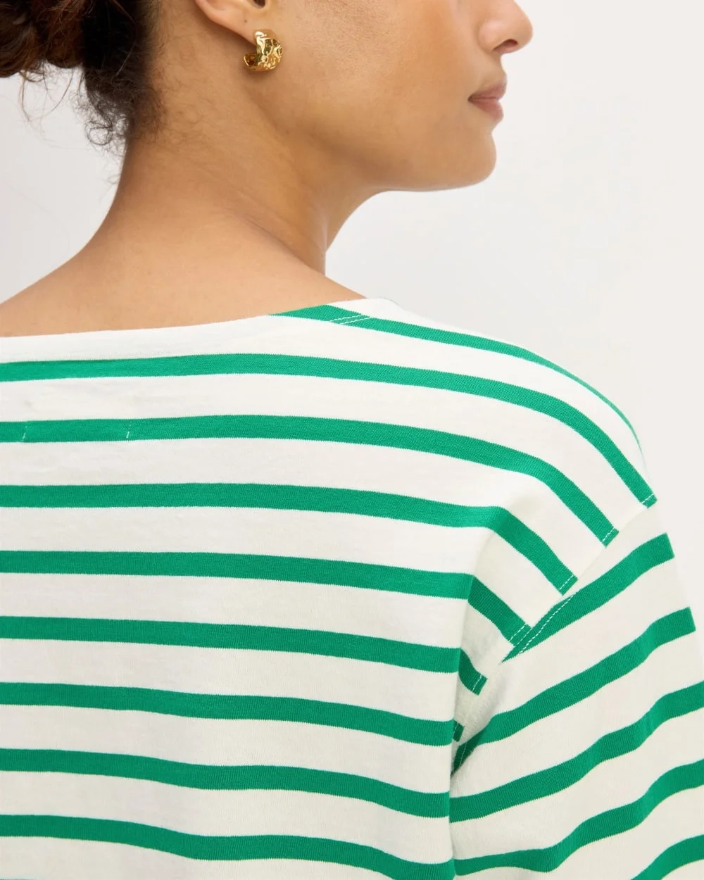 The Mariner Tee | Bone / Grass Green (3)