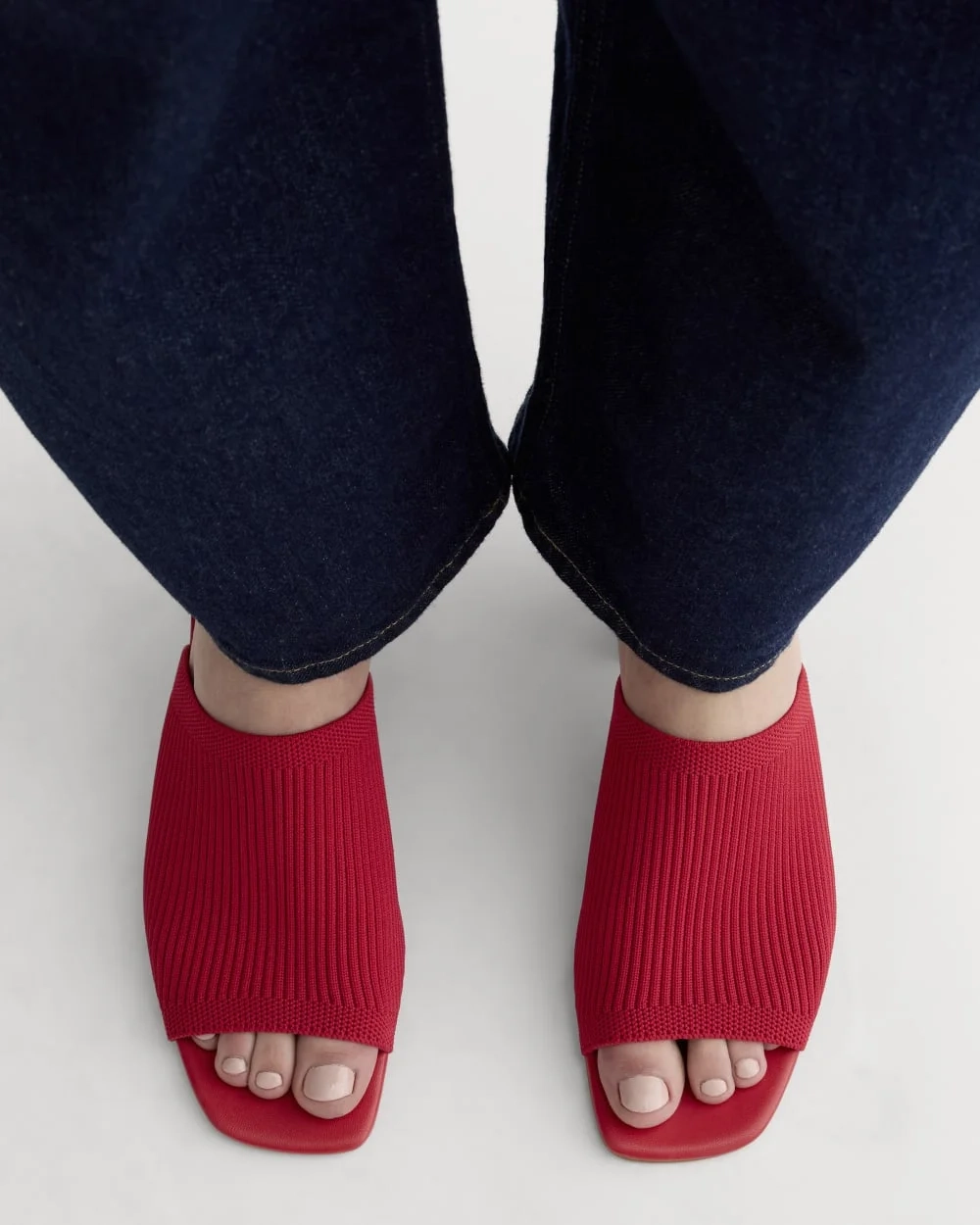 The Glove Mule in ReKnit | Classic Red (6)