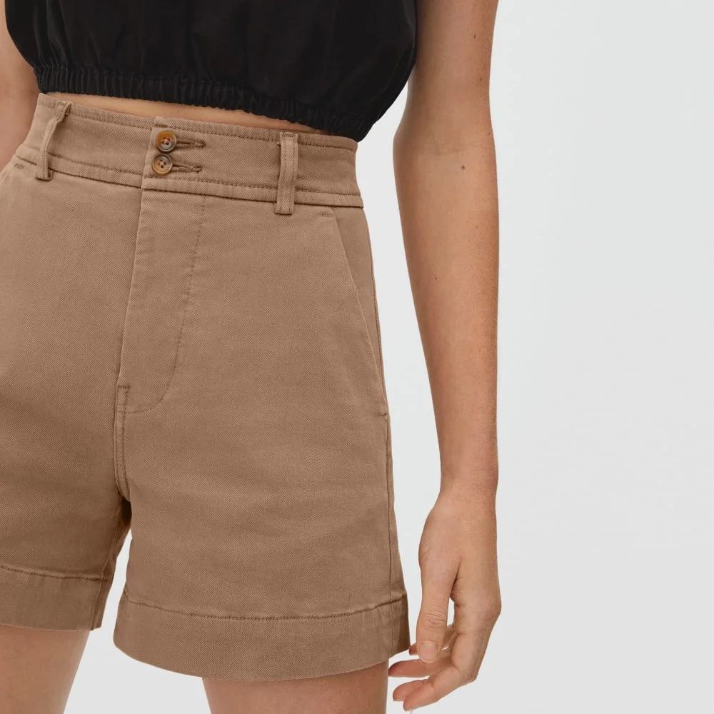 The Way-High® Twill Short | Ash Brown (4)