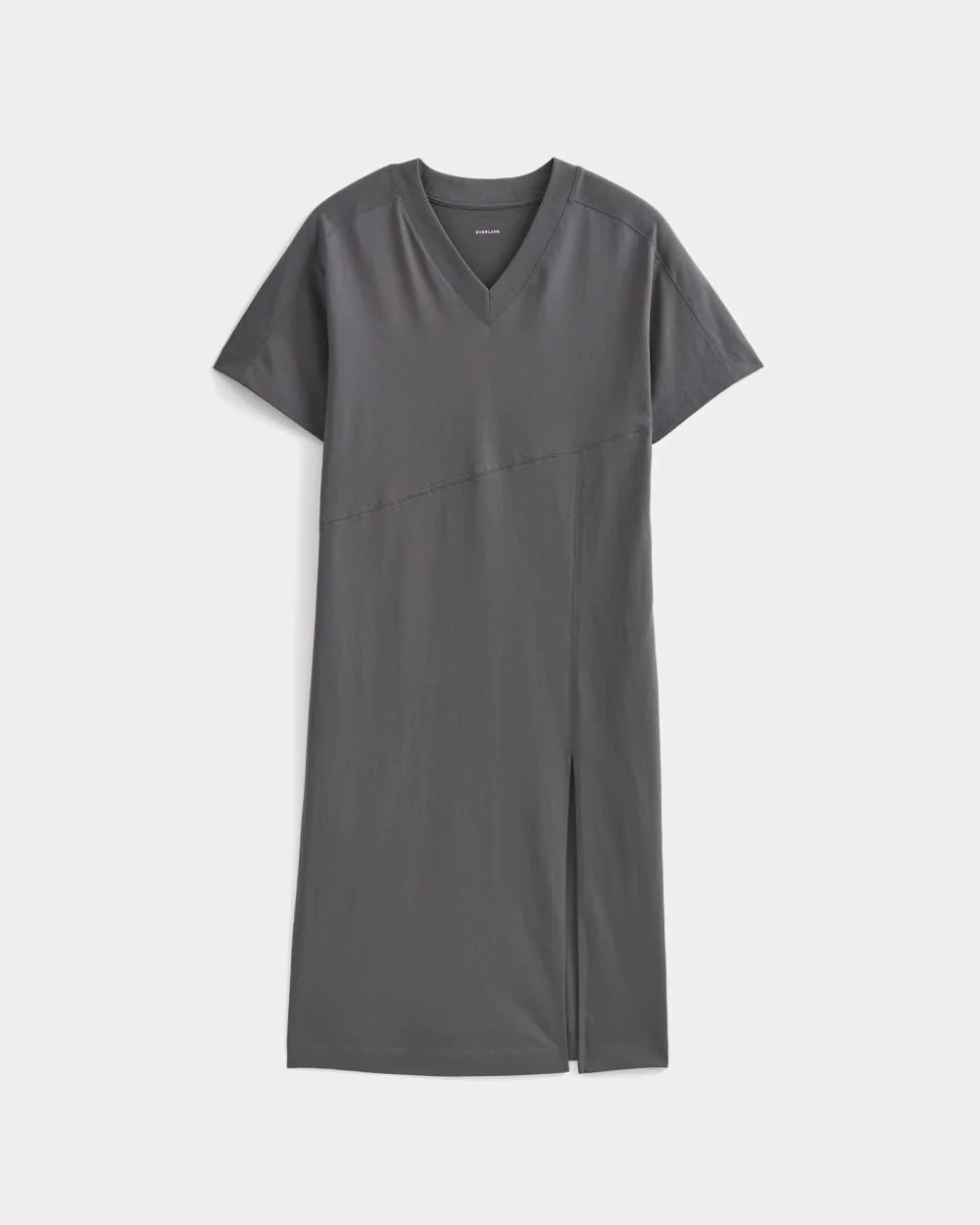 Weekend Tee Midi Dress | Charcoal Grey (5)