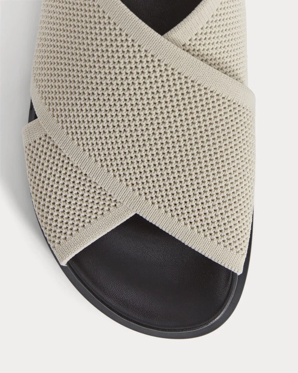 The ReKnit Form Crossover Sandal | Sandshell (5)