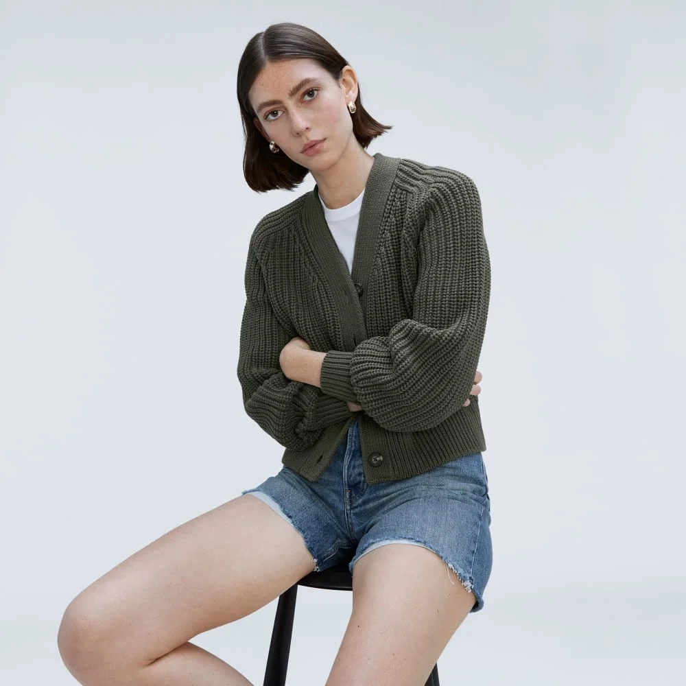 The Texture Cotton Cardigan | Kambaba (6)