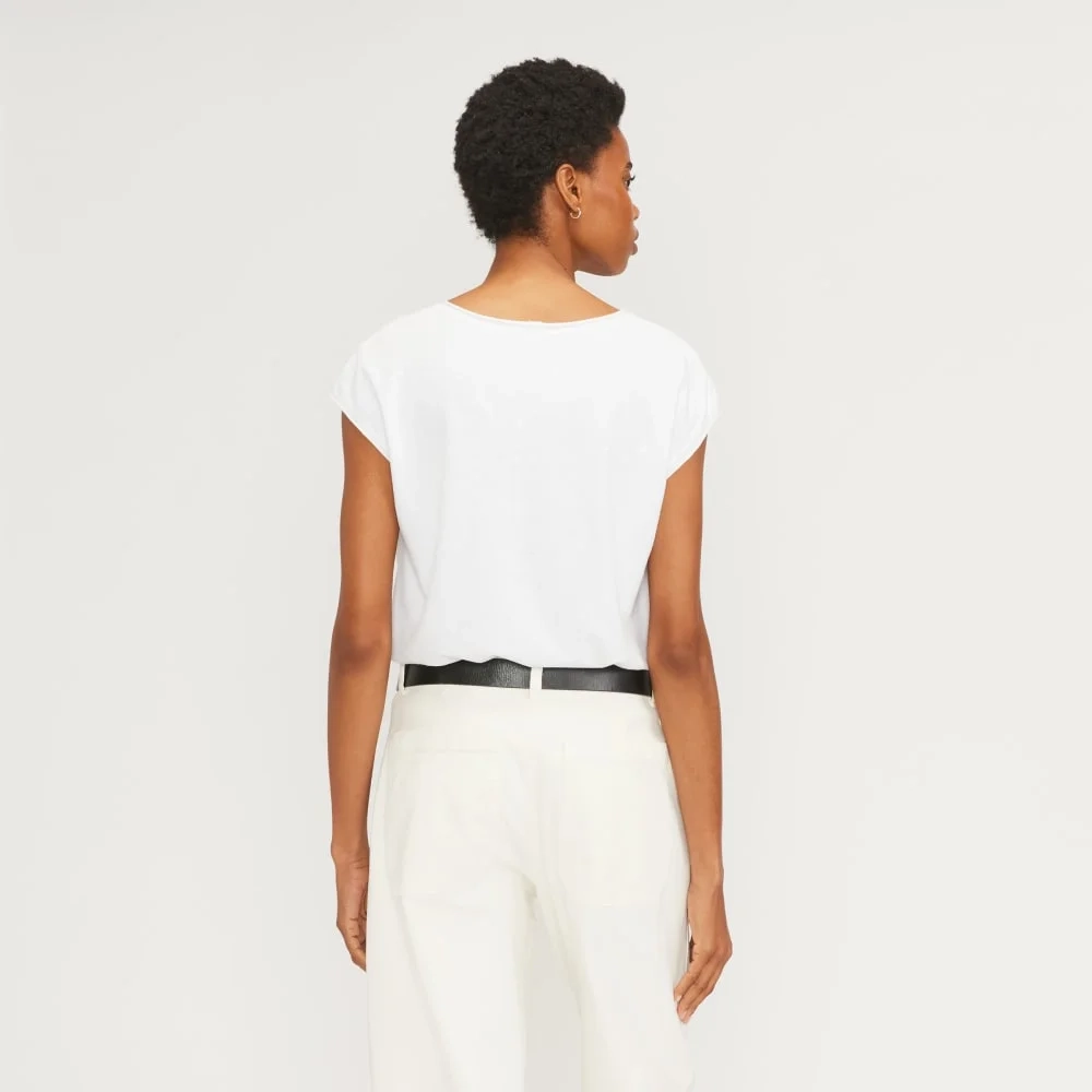 The Hemp Scoop-Neck Muscle Tee | White (4)