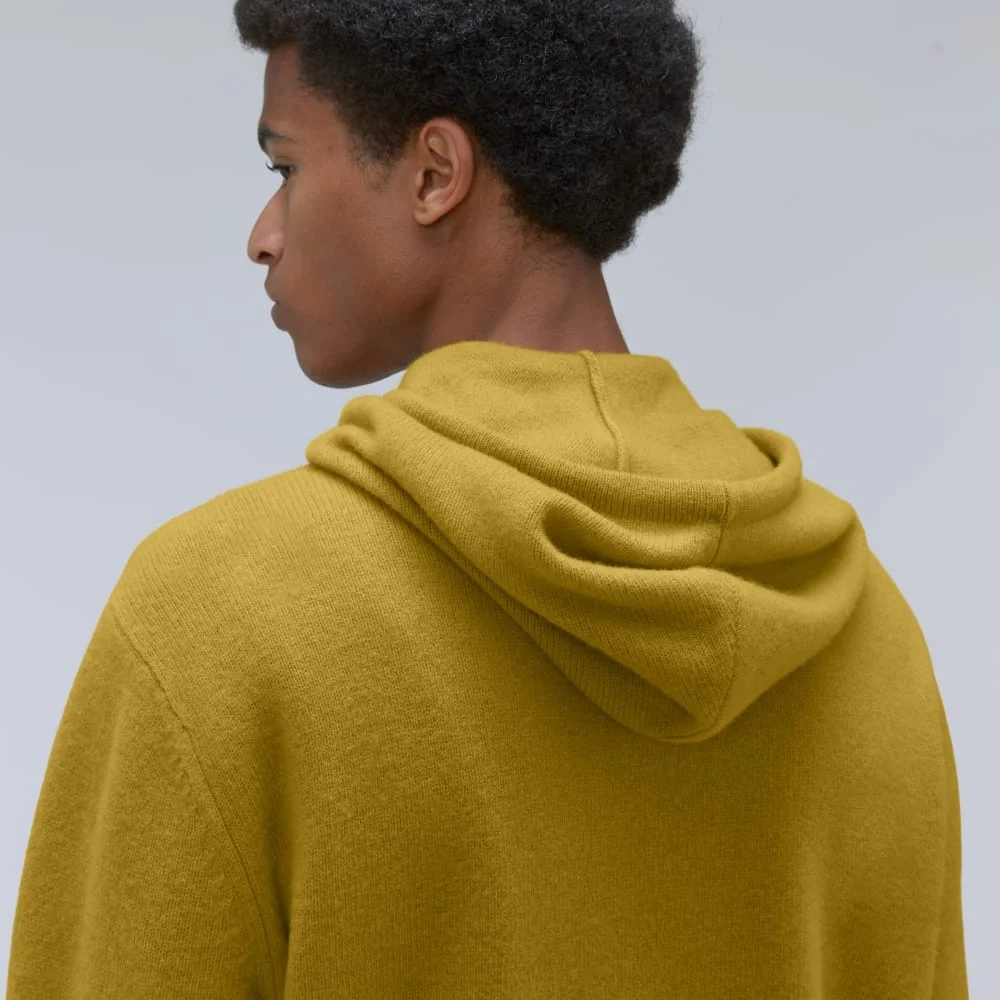 The Felted Merino Hoodie | Golden Palm (5)