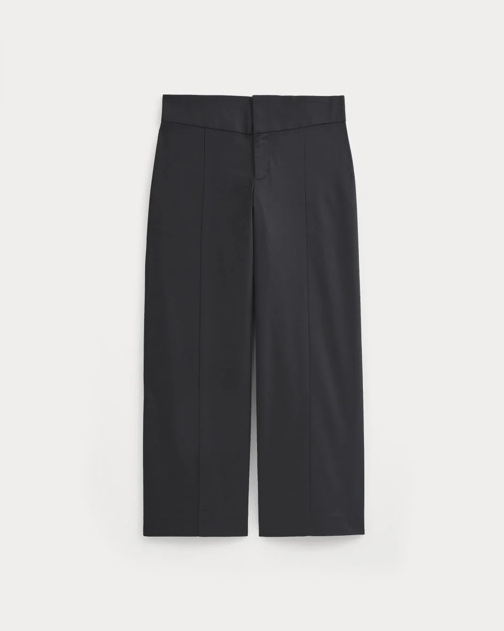 Tailored Drape Seam Pant | Black (4)