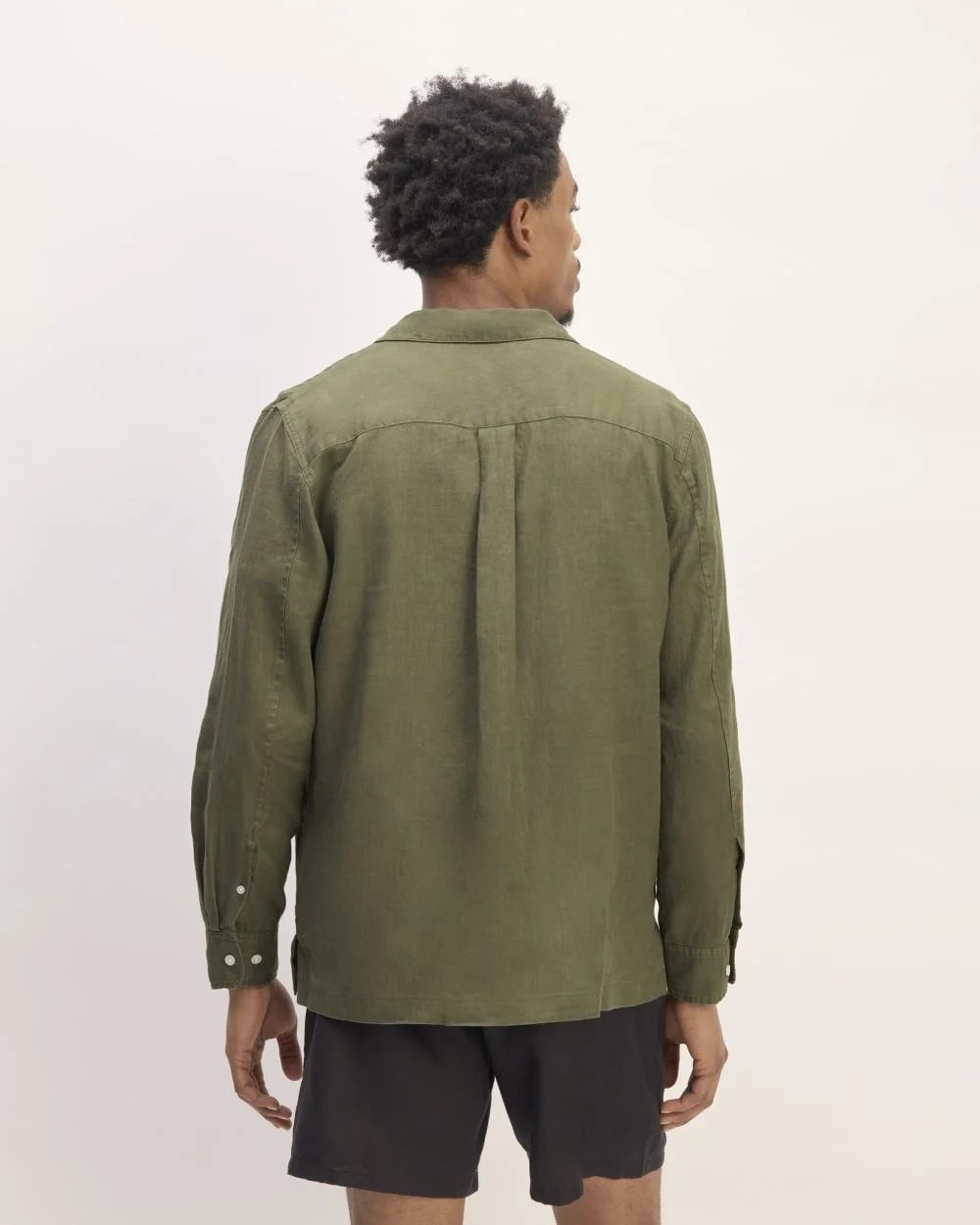 The Linen Straight Hem Shirt | Kalamata (5)