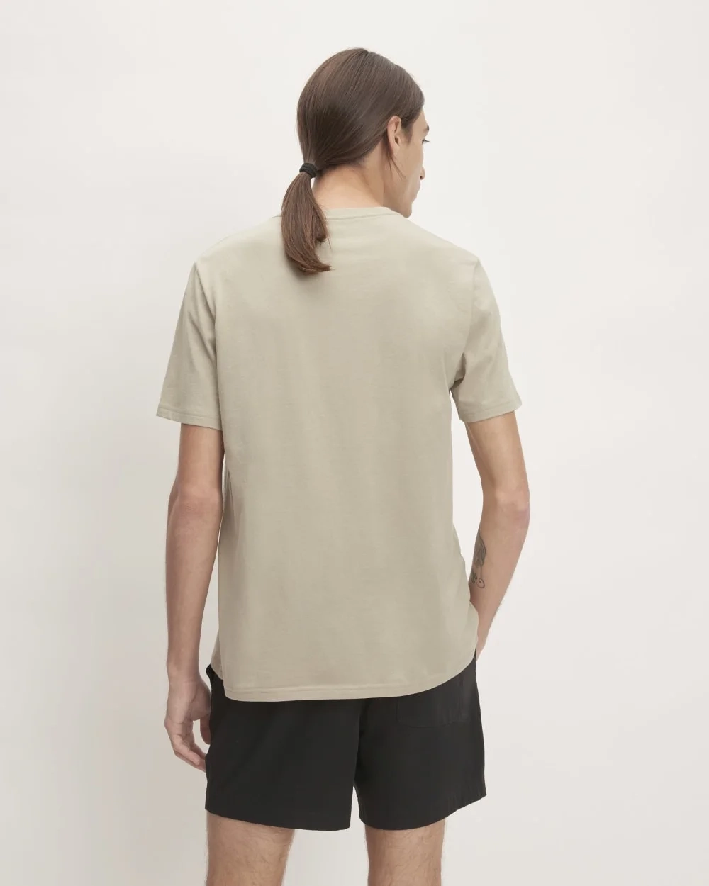 The Essential Organic Crew | Trench Coat Khaki (4)