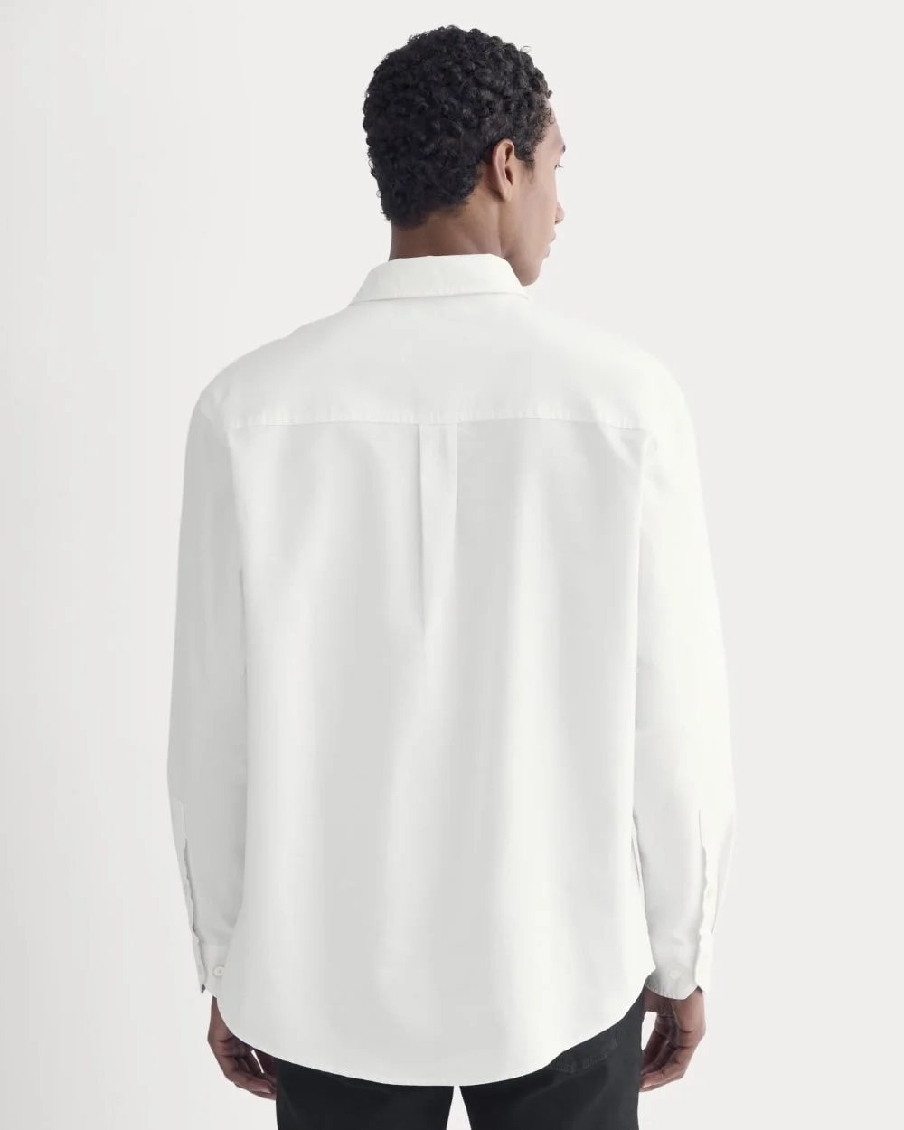 Oversized Oxford Shirt | White (5)