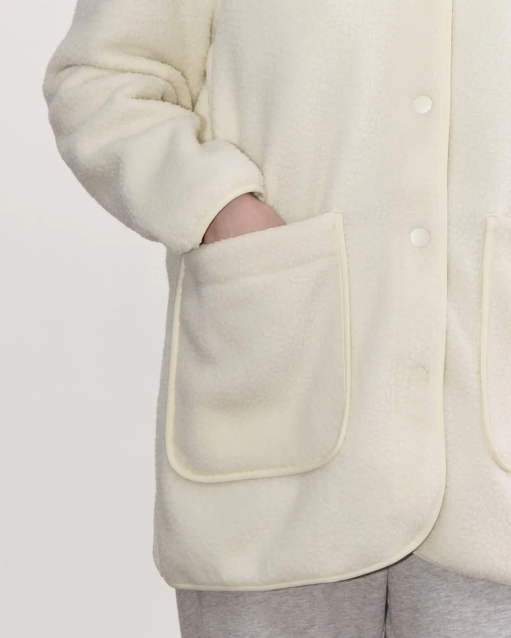 The Teddy Liner | Heathered Oat (5)